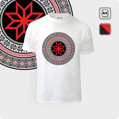 Футболка с Алатырем - К.1801-01